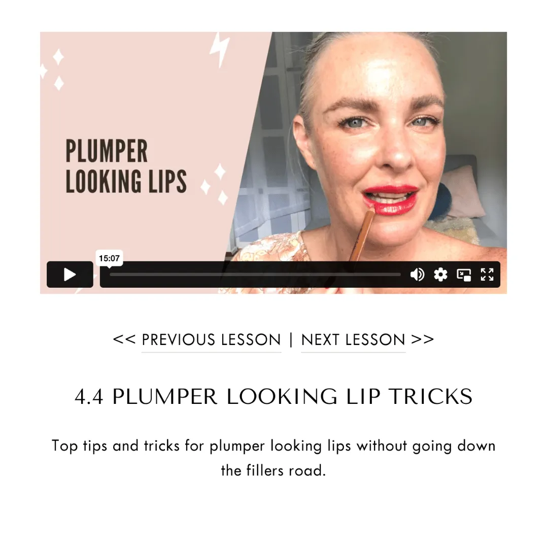 Ageless Beauty Course Chapter 4 Defining Brows & Lips
