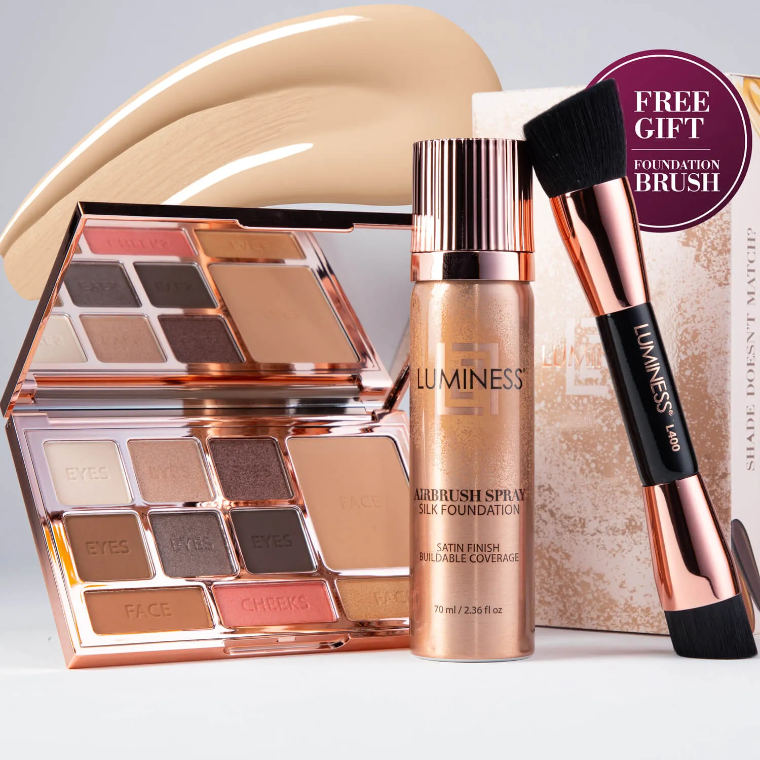 All-in-One Face Time Complete Airbrush Kit