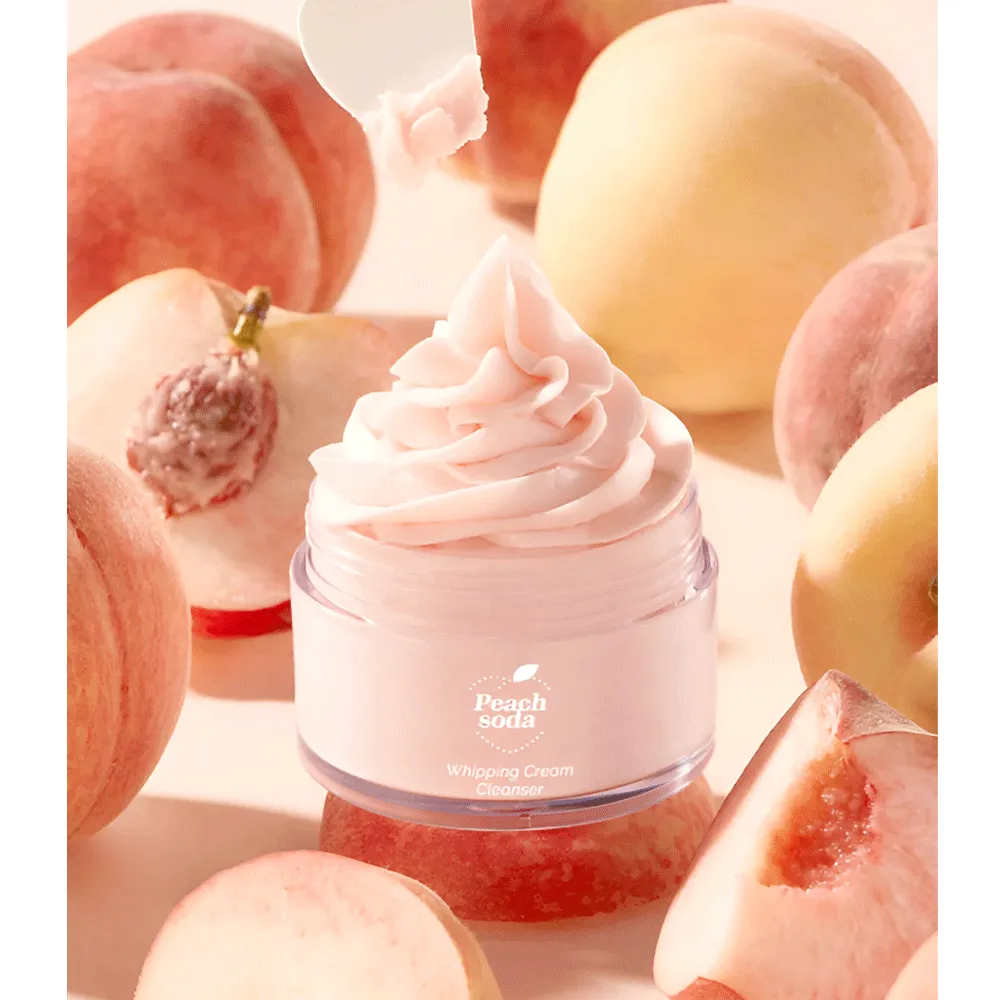 Ariul Peach Soda Whipping Cream Cleanser 100ml