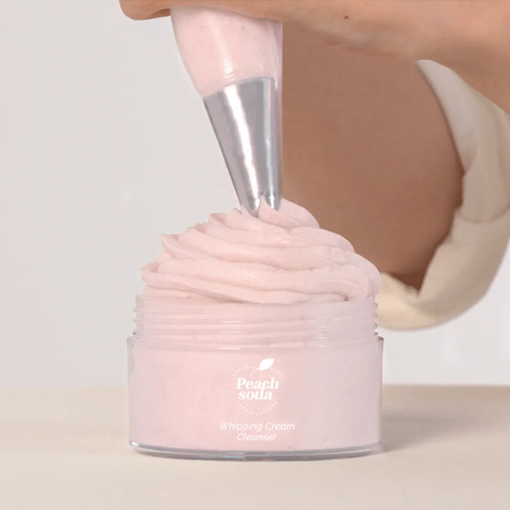 Ariul Peach Soda Whipping Cream Cleanser 100ml