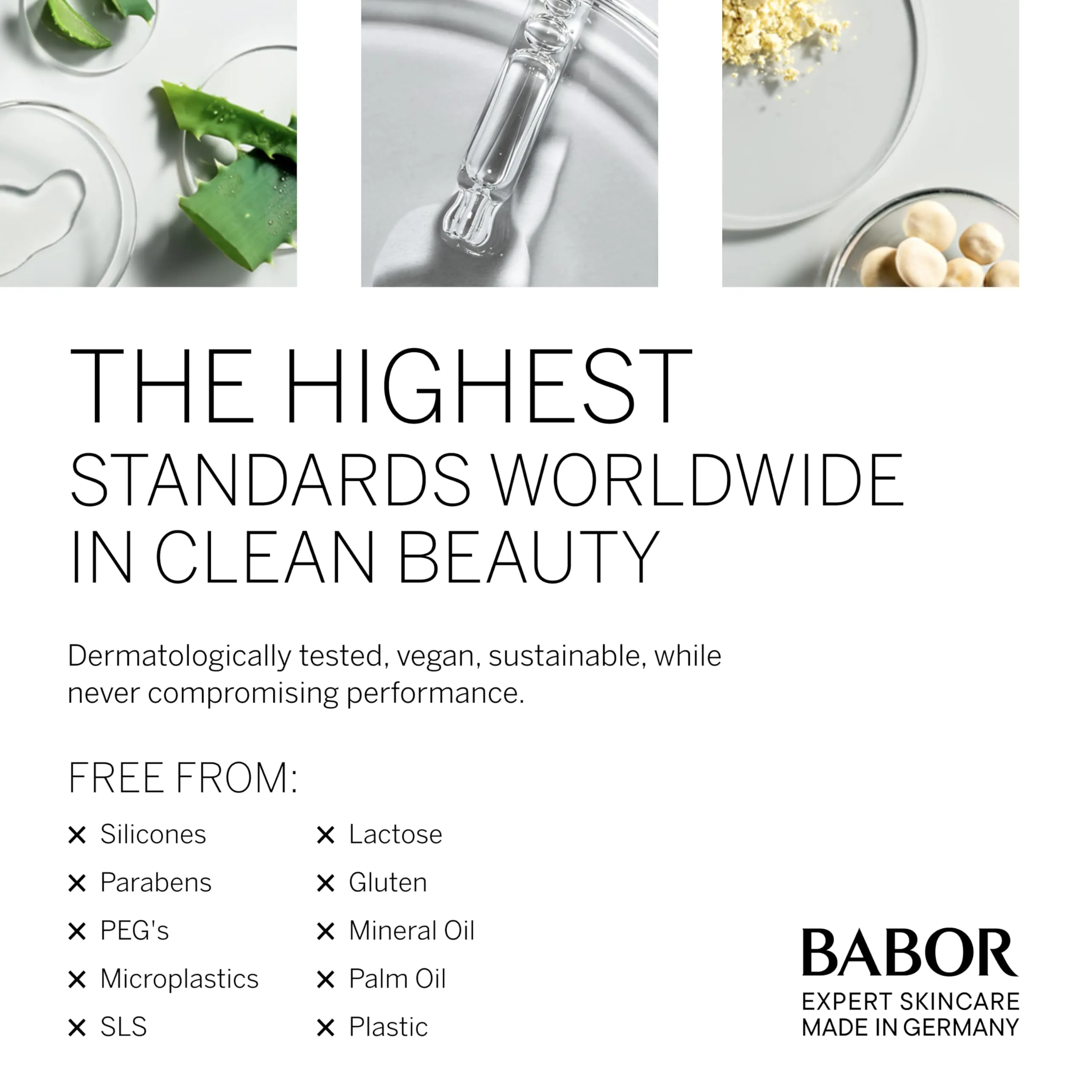 BABOR 3D Firming, anti-aging serum ampoules for the face, with hyaluronic acid for more firmness, vegan formula, ampoule concentrates, 7 x 2 ml market launch 2022