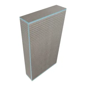 Bagnodesign Alpine Plain Plinth, Grey 56x16x60 cm