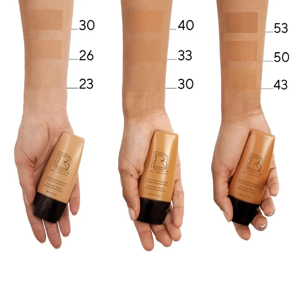 Be   Radiance Cucumber Water Matifying Foundation