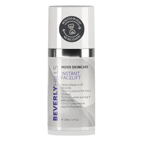 Beverly Hills Mens or Womens Instant Facelift and Eye Tuck Serum for Dark Circles and Puffy Eyes