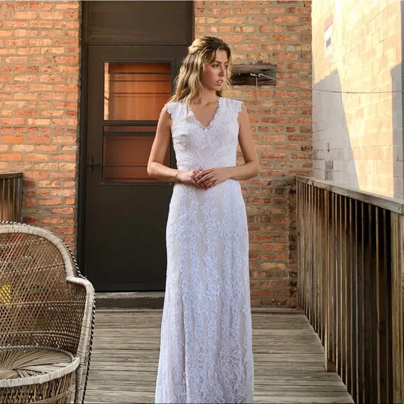 BHLDN Tadashi Shoji Fiorelle Gown