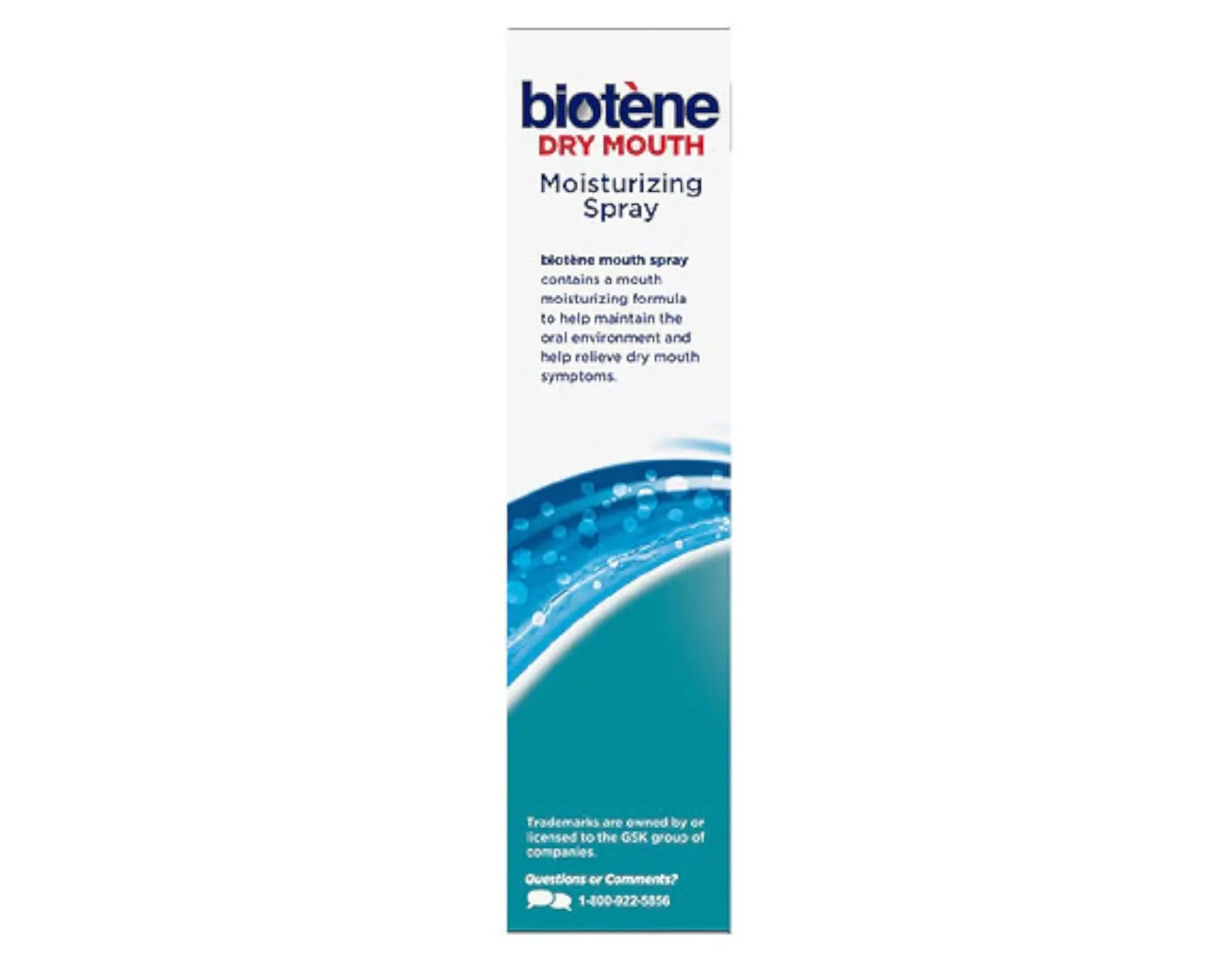 Biotene Moisturizing Gentle Mint Mouth Spray 1.5 oz Pack of 5