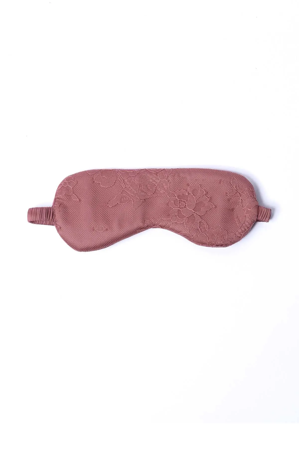 Blush Pink Soft Lace Eye Mask