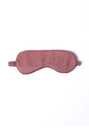 Blush Pink Soft Lace Eye Mask
