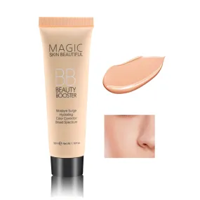 Boobeen Hydrating BB Cream, Full-Coverage Foundation&Concealer, Color Correcting Cream, Tinted Moisturizer BB Cream for All Skin Types - Evens Skin Tone Deep skin color