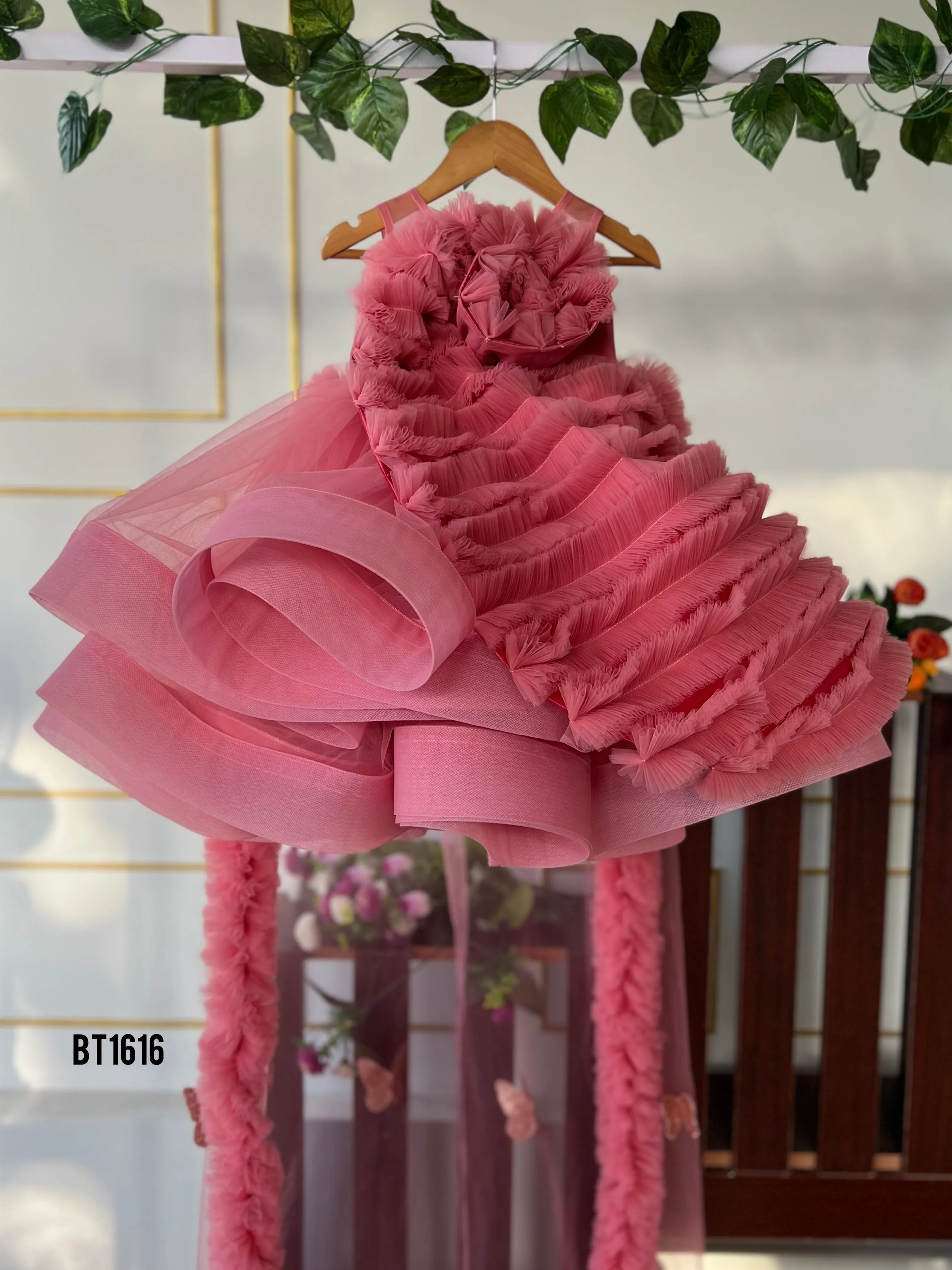 BT1616 Blush Bloom: A Floral Fantasy for Your Little Rose