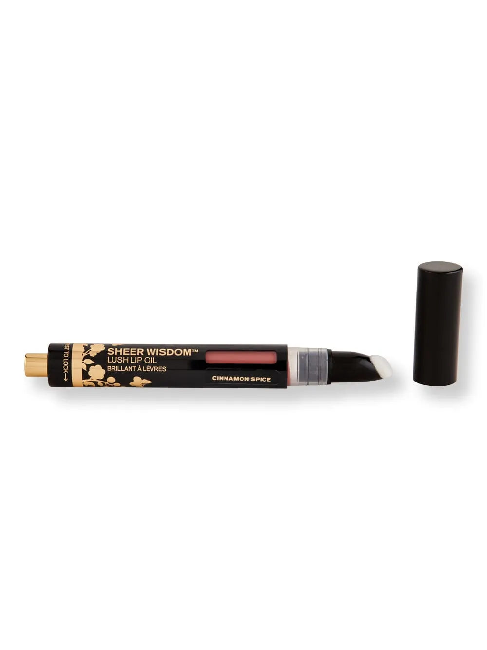 butter LONDON Sheer Wisdom Lush Lip Oil Cinnamon Spice