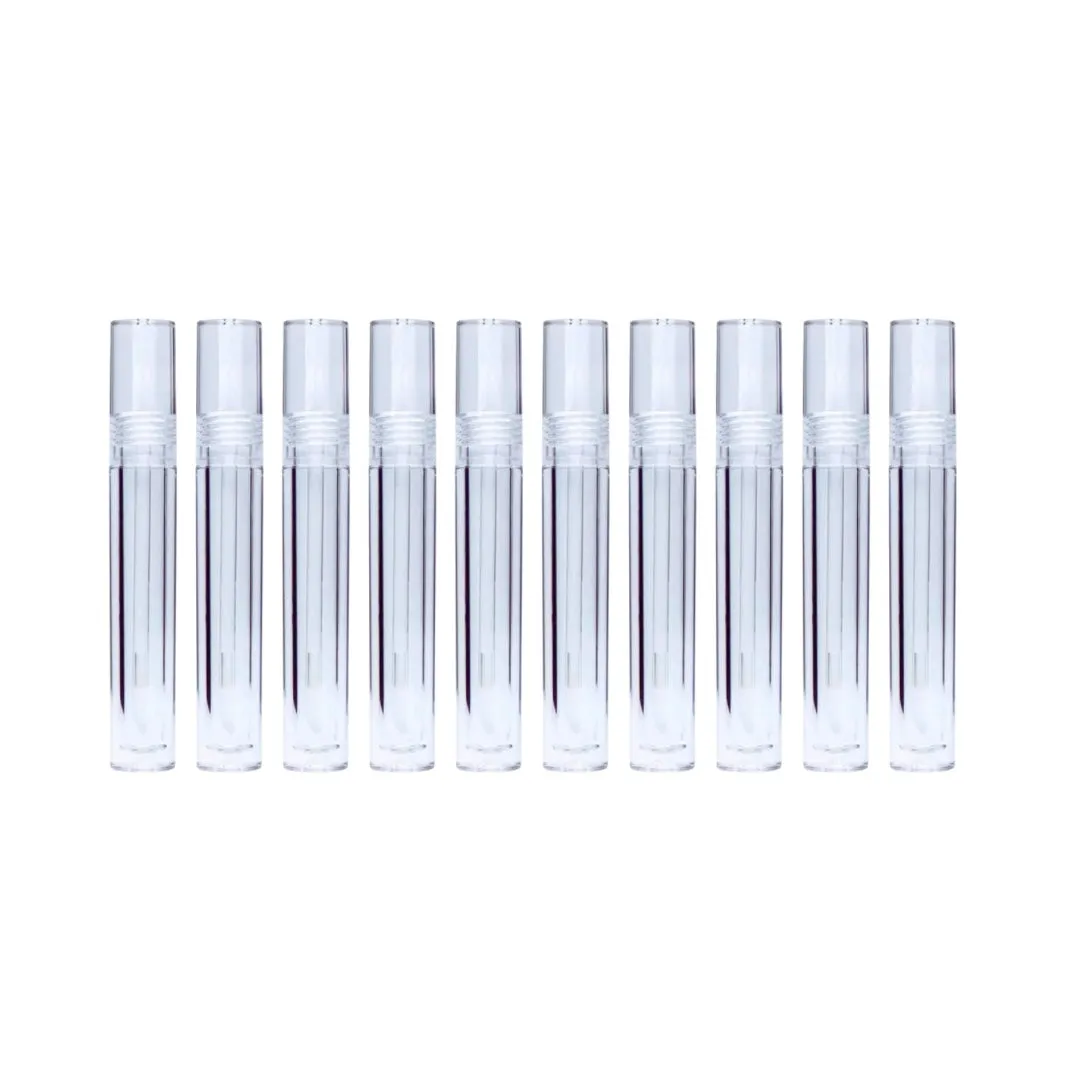 Clear Lip Gloss Tube Bundle | 10 Empty 8mL