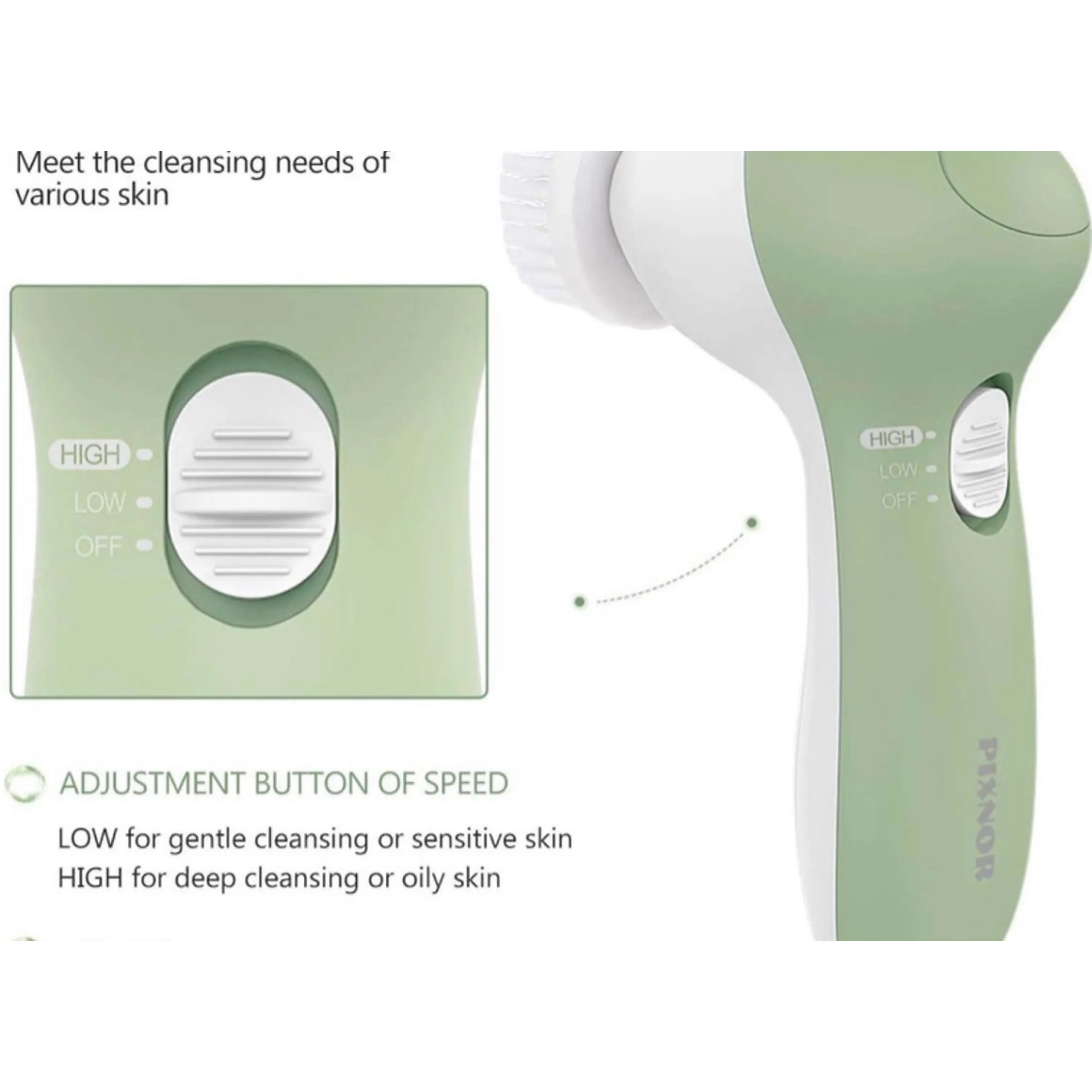 Deep Cleansing Facial Brush Set