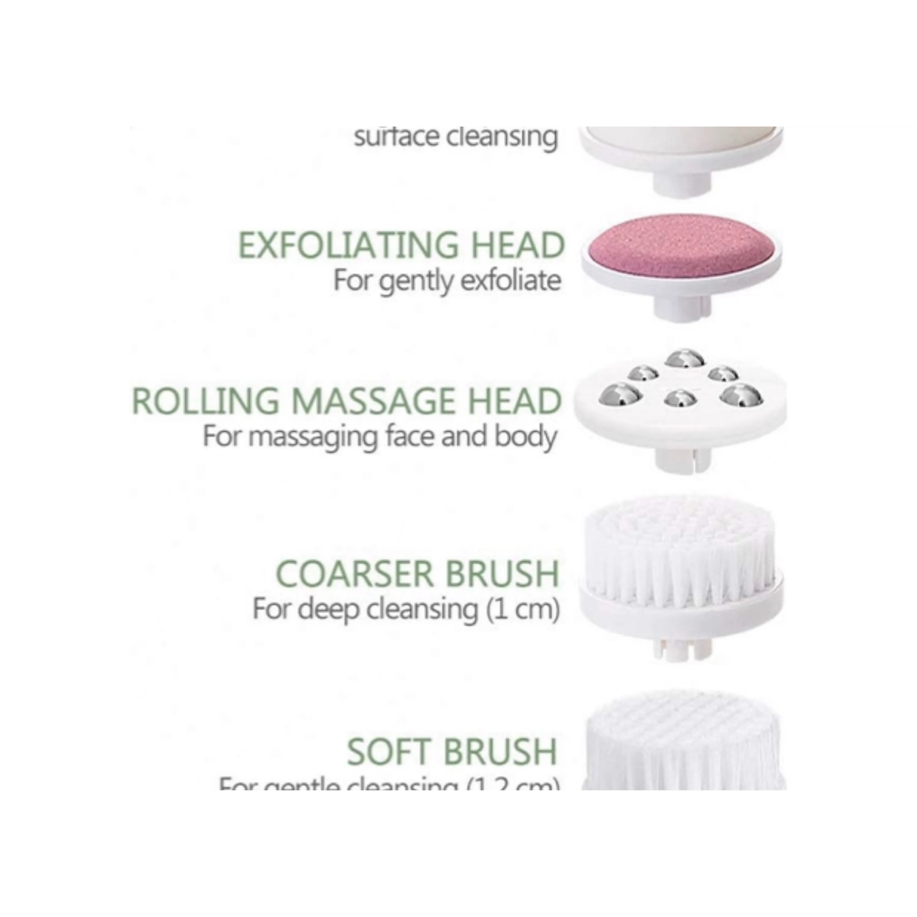 Deep Cleansing Facial Brush Set