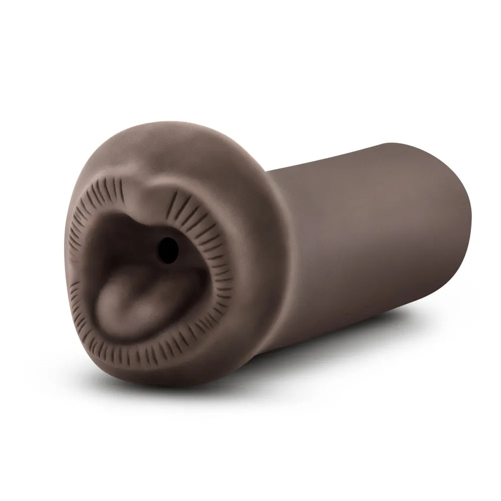 Hot Chocolate By Blush® | Naughty Nicole Realistic Chocolate Body Part Mouth Masturbator
