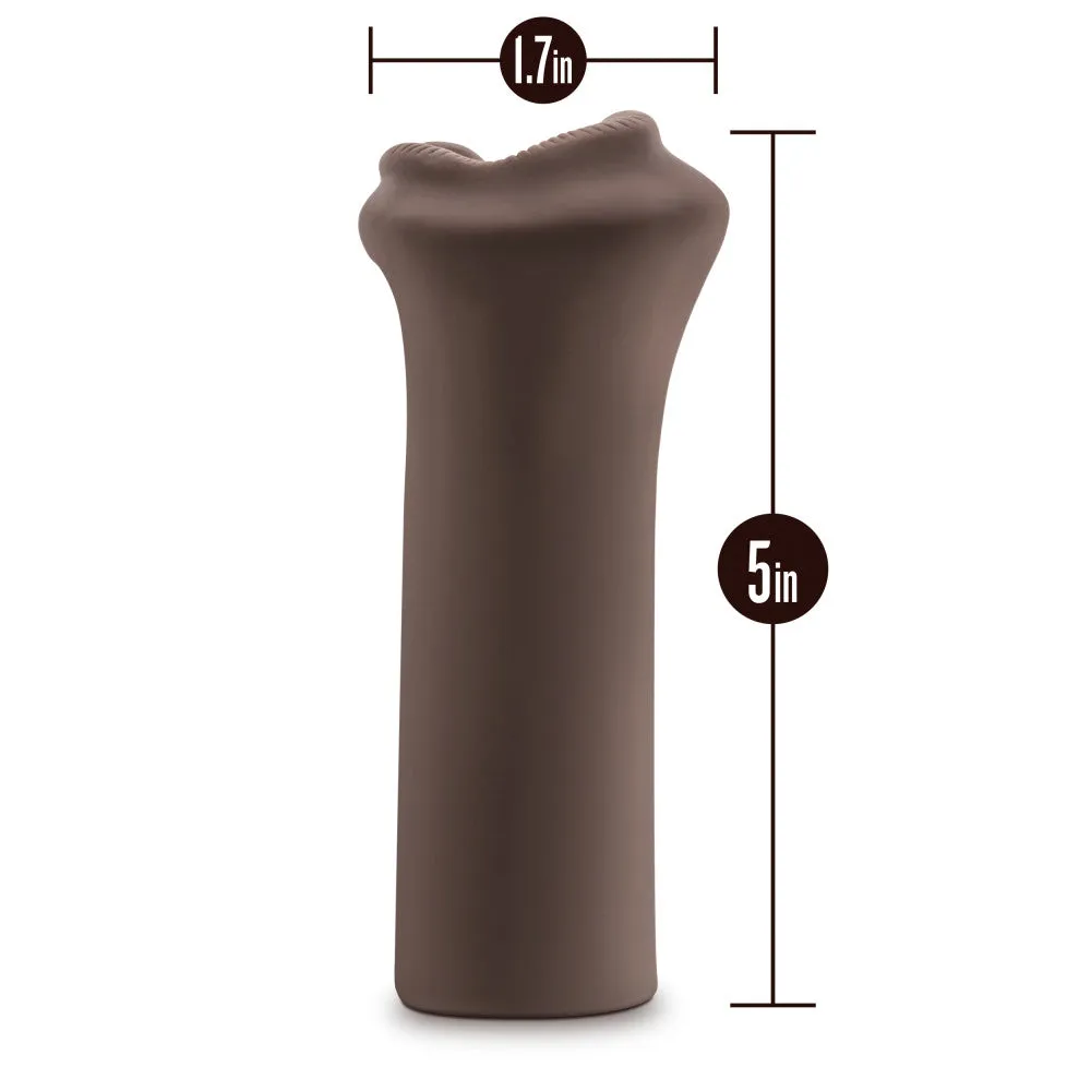 Hot Chocolate By Blush® | Naughty Nicole Realistic Chocolate Body Part Mouth Masturbator
