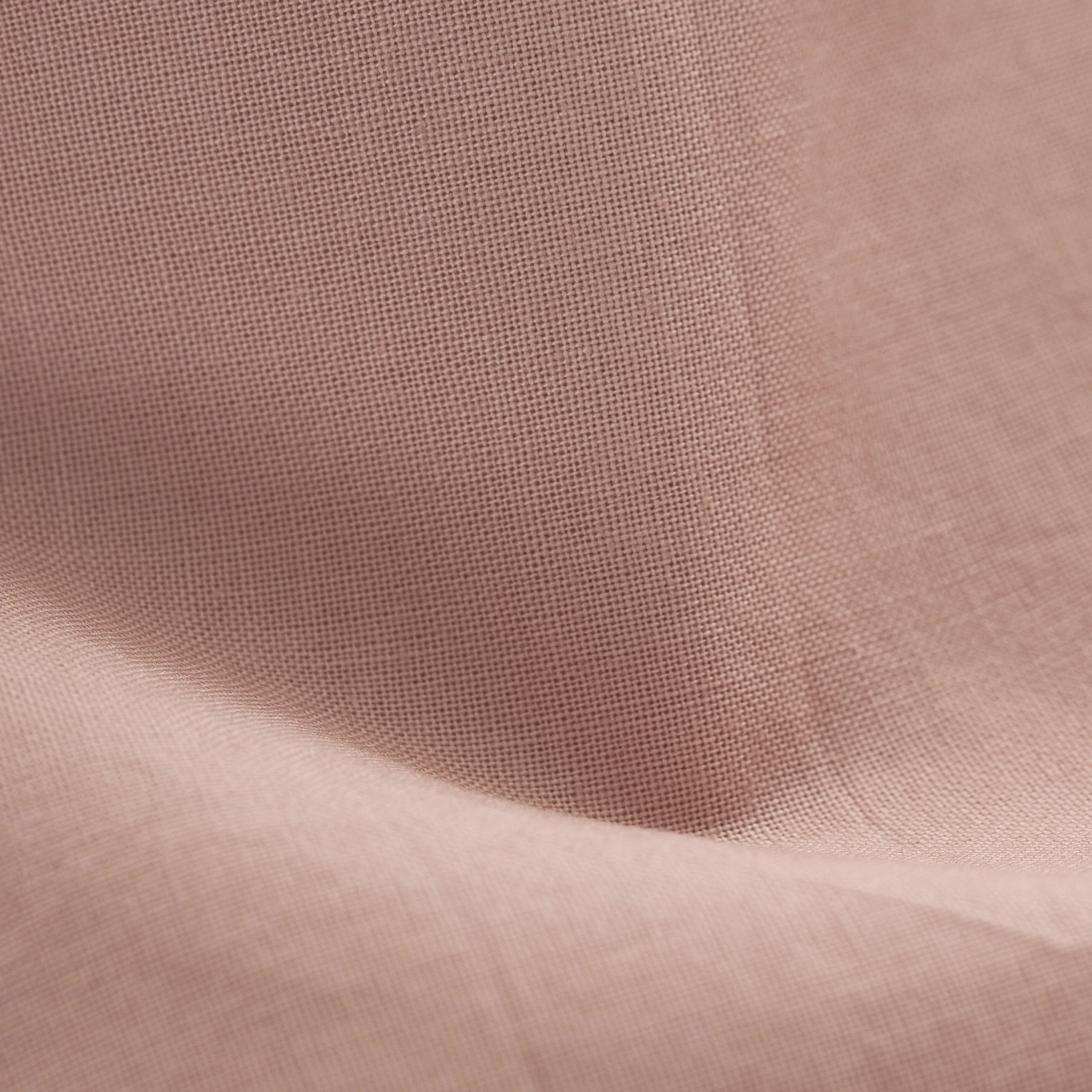Leo Washed Cotton - Blush Flat Sheet