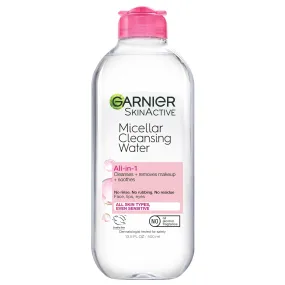 Micellar Water Hydrating Facial Cleanser and Makeup Remover for Sensitive Skin, Vegan and Cruelty-Free, 13.5 Fl Oz (400 mL)