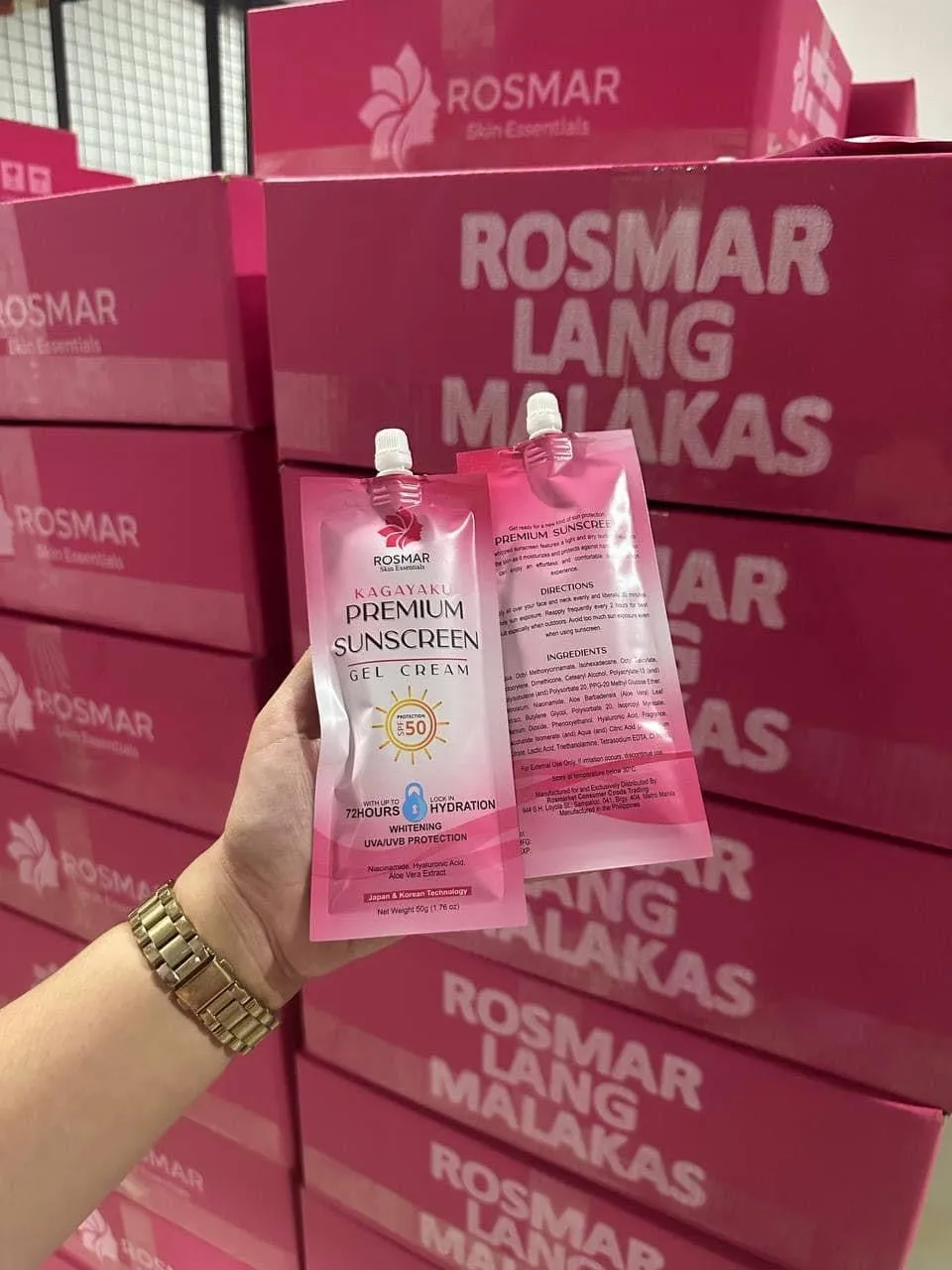 ROSMAR - KAGAYAKU PREMIUM SUNSCREEN GEL CREAM SPF50 - 50g