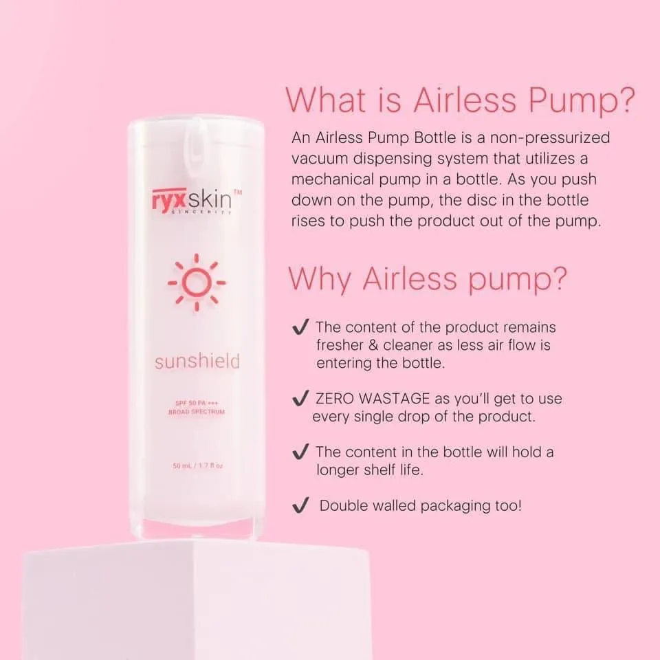 Ryx Skin - Sunshield SPF 50 PA     50 ML