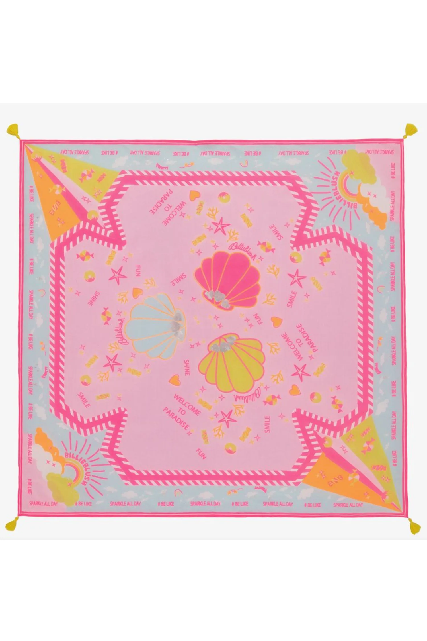 Shine Pink Scarf