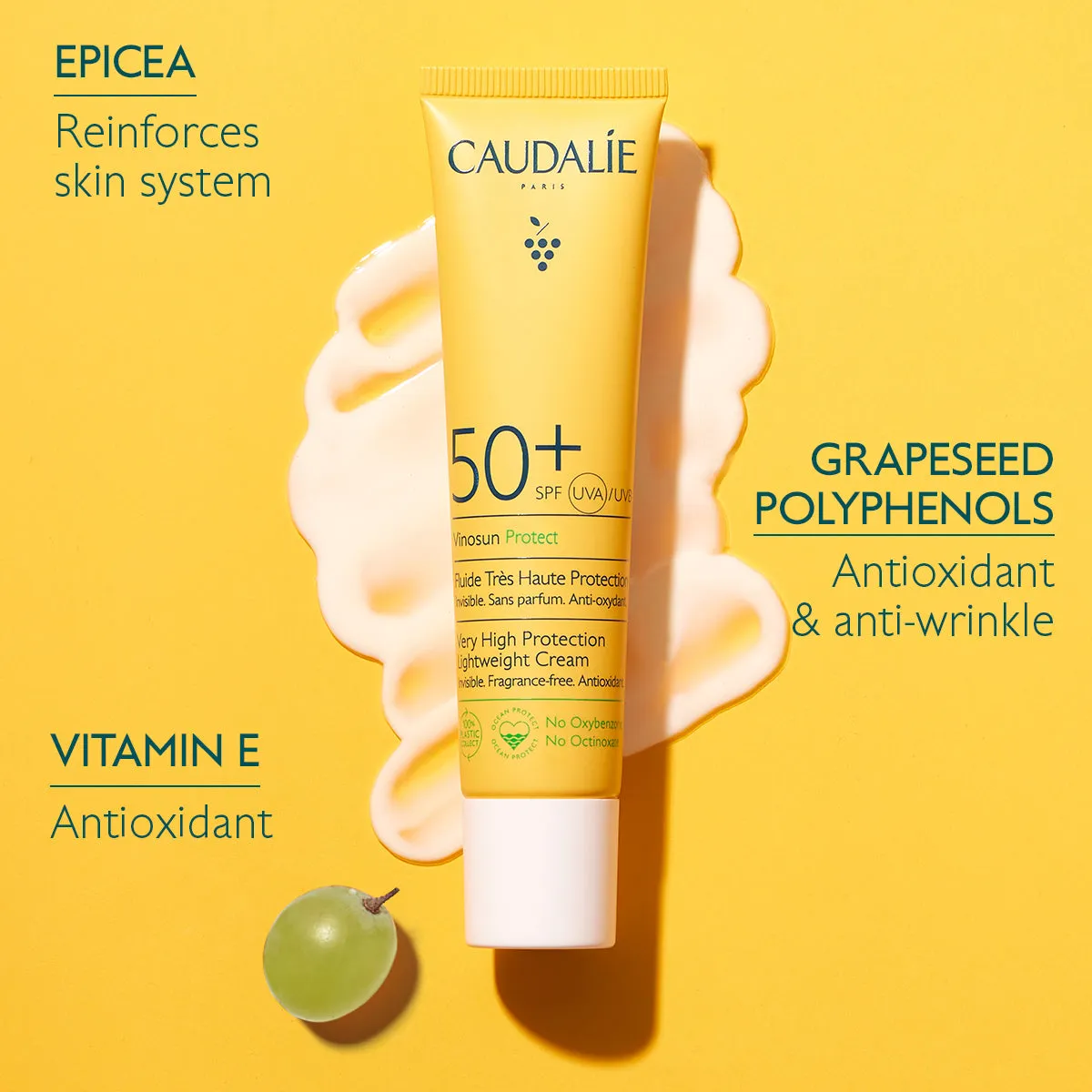 VINOSUN PROTECT VERY HIGH PROTECTION LIGHTWEIGHT CREAM SPF50 